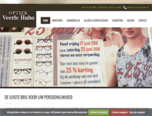 Tablet Screenshot of optiekveerlehubo.be